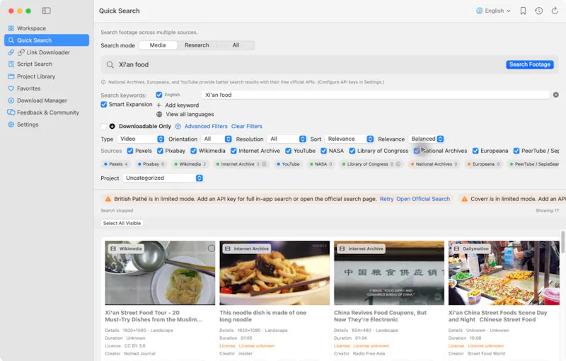 FootageFlow screenshot 3