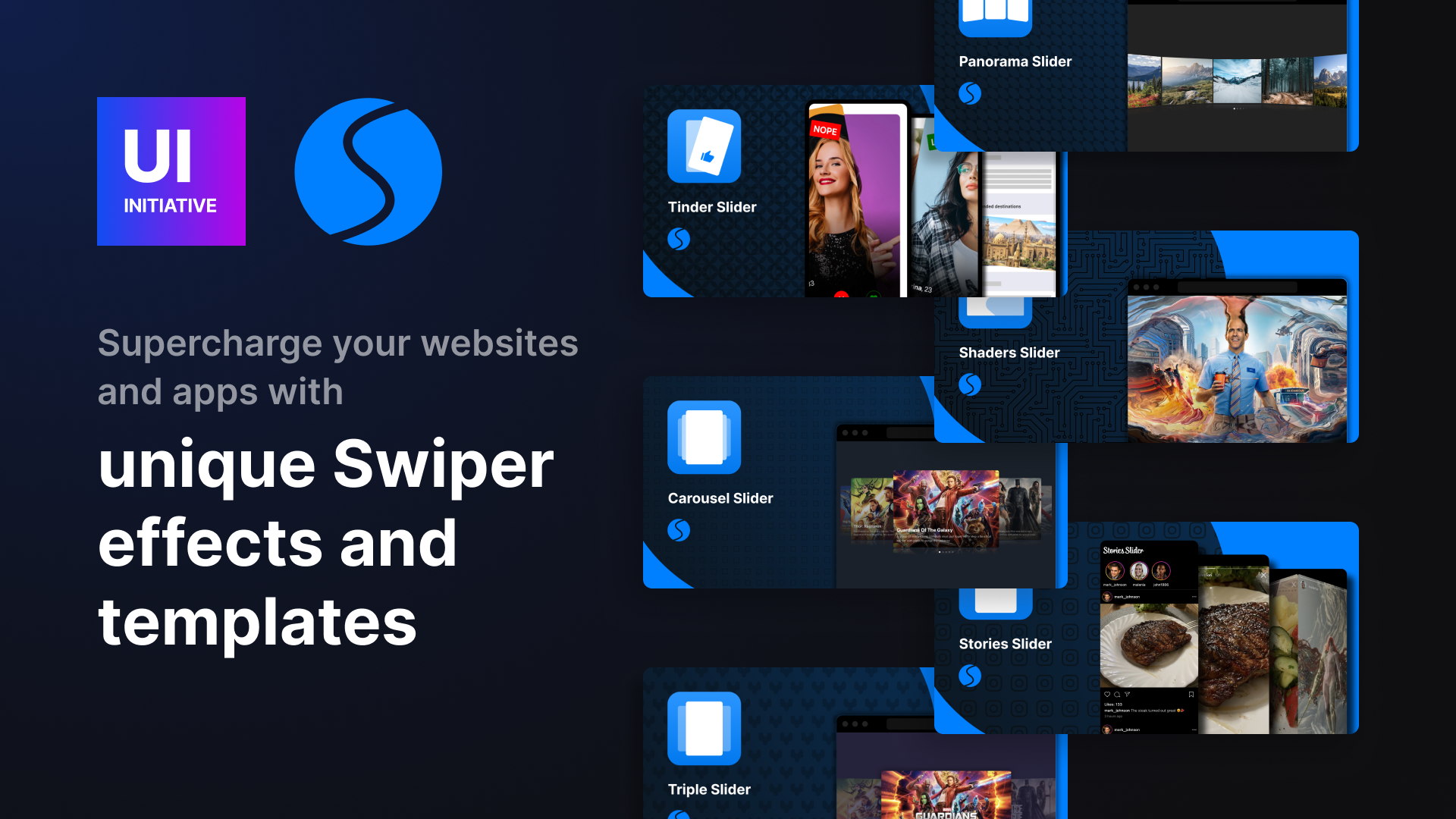 Iniziativa dell'interfaccia utente - Modelli e plug -in premium per Swiper e Framework7 media 2