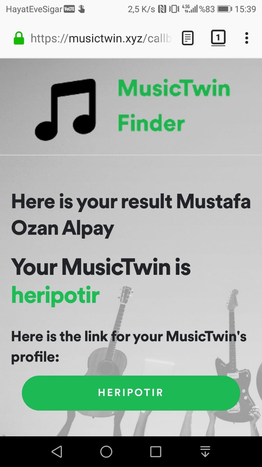 MusicTwin Finder gallery image