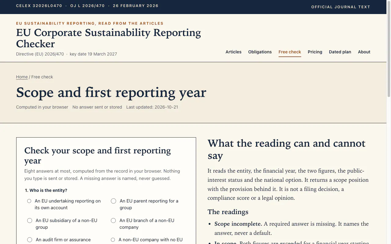 EU Corporate Sustainability Reporting... gallery image
