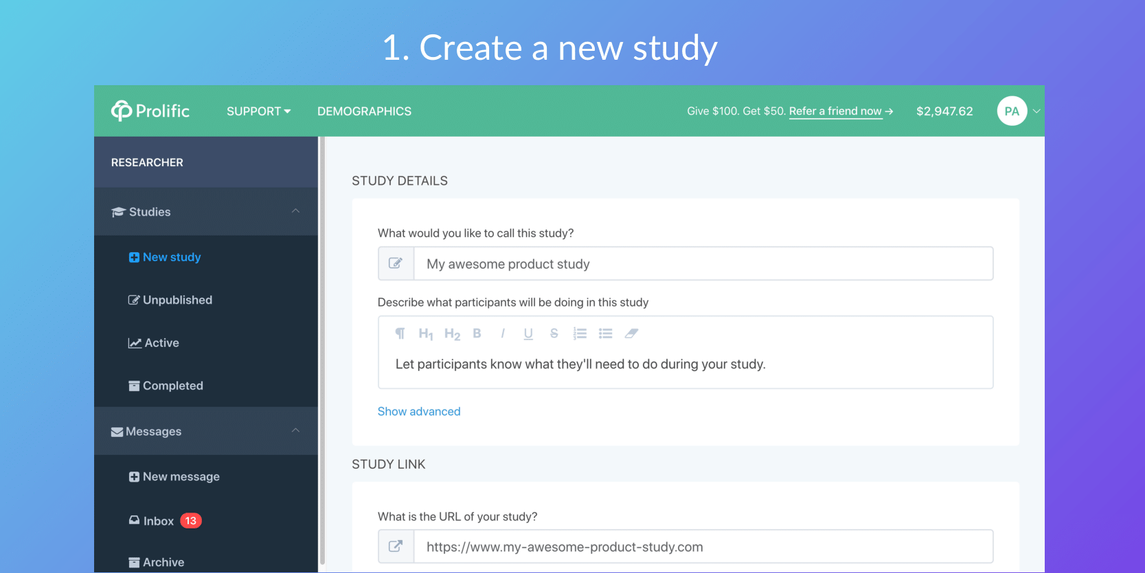 Prolific gallery image