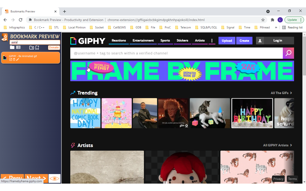 Bookmark Preview gallery image
