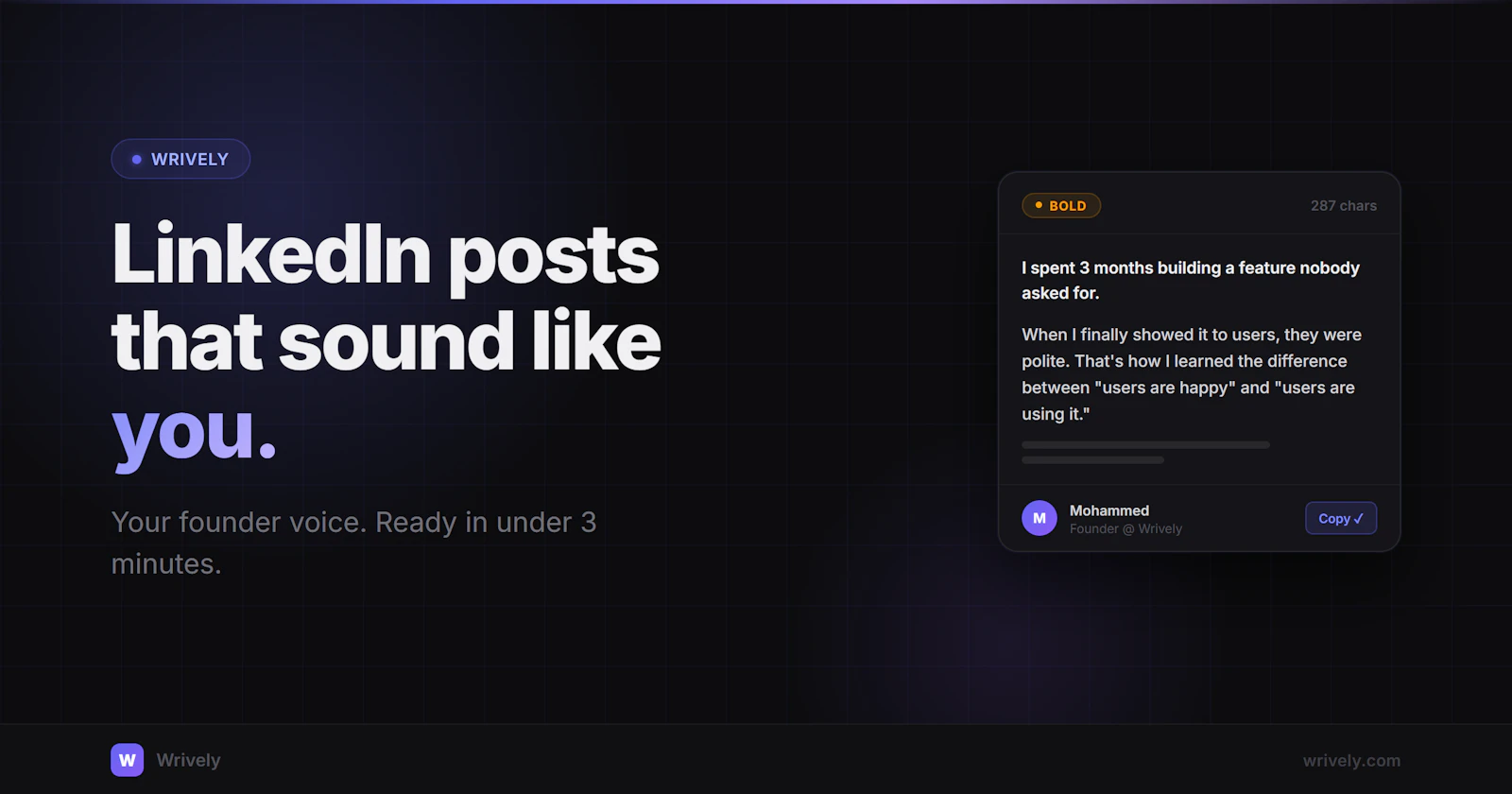 Wrively screenshot 2