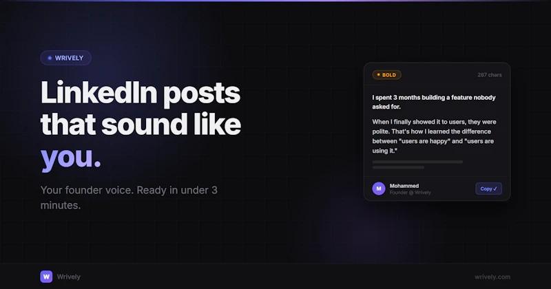 Wrively screenshot 2