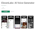 ElevenLabs app for iOS and Android