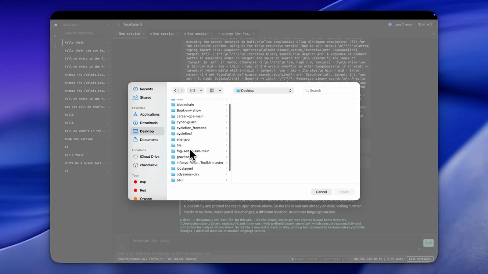 localagent screenshot 6