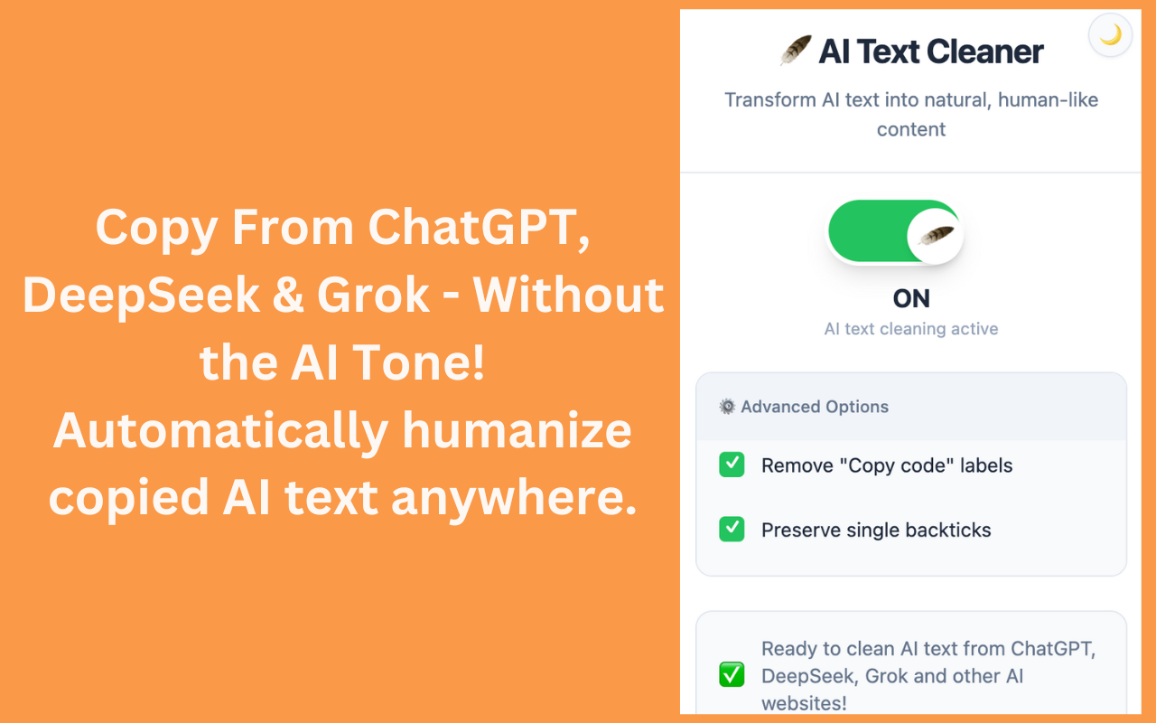 AI Text Cleaner gallery image