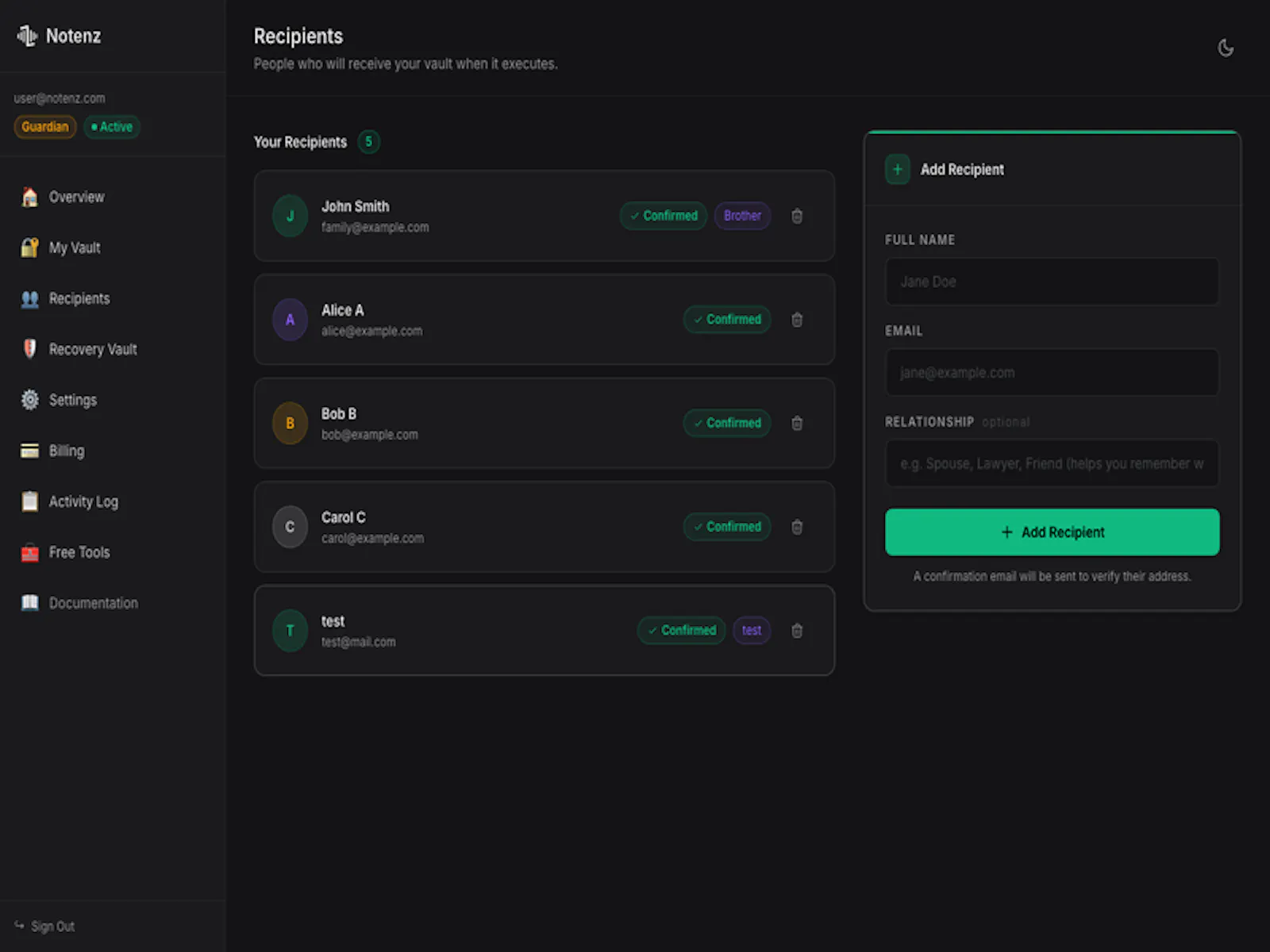 Notenz screenshot 4