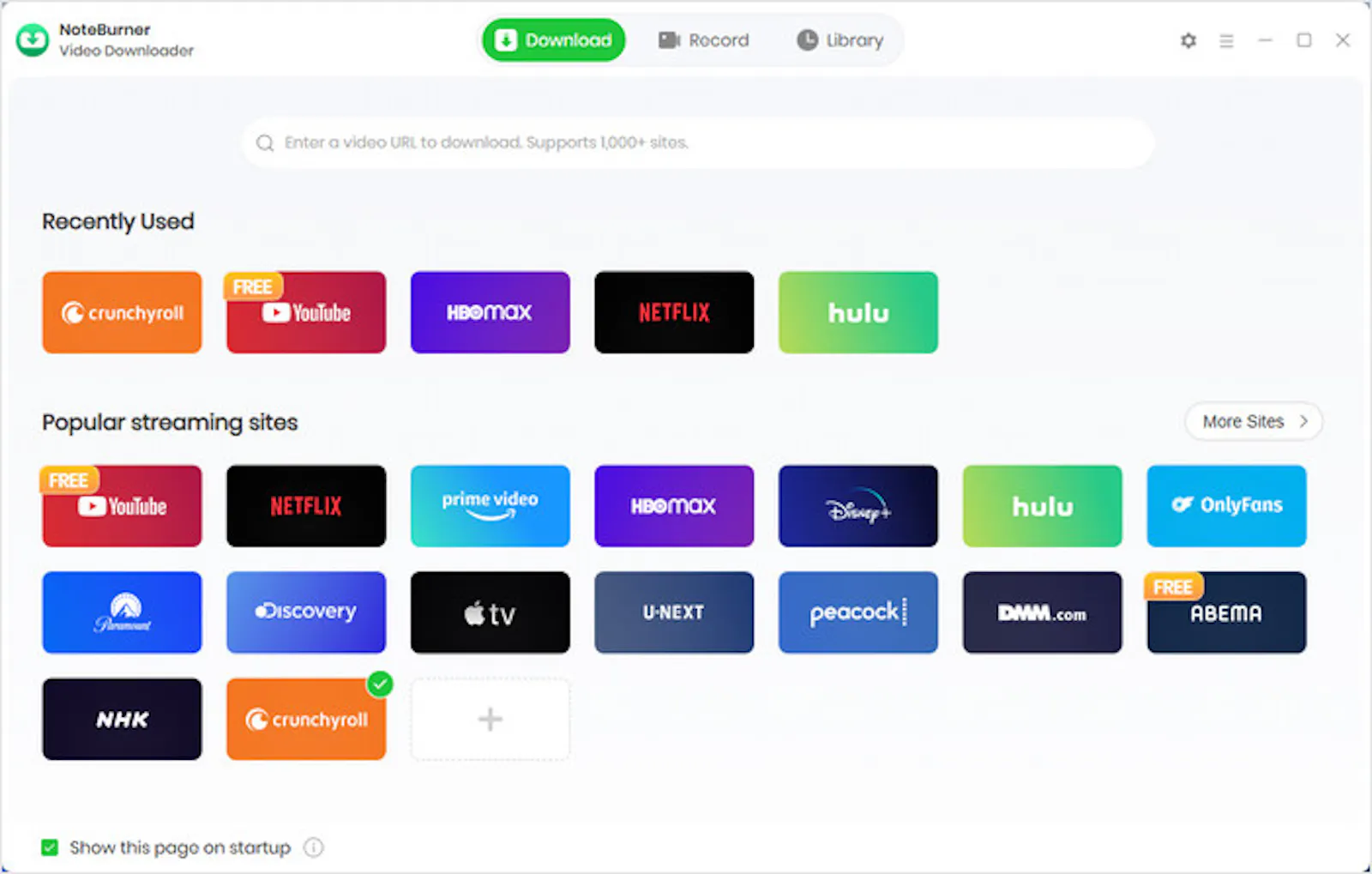NoteBurner All-In-One Video Downloader screenshot 2
