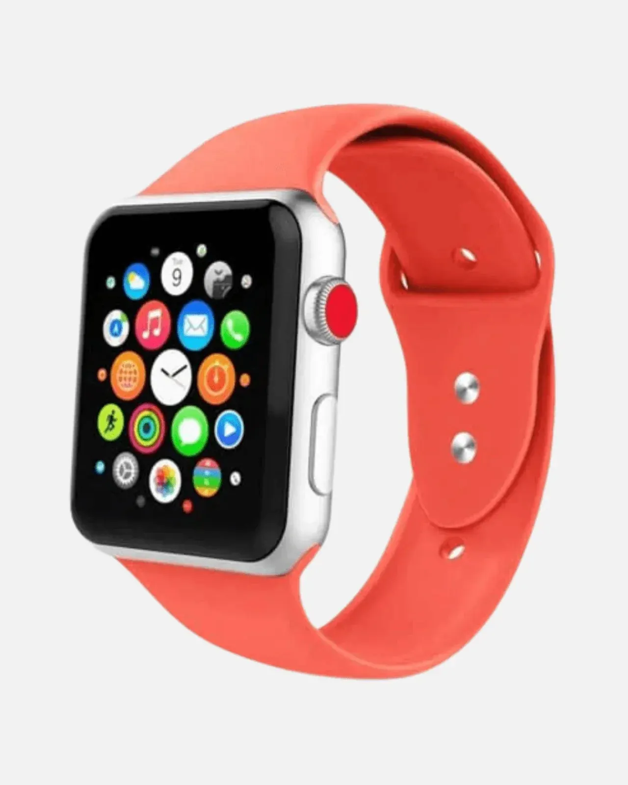 Orange Silicone Apple Watch Band 專案橫幅