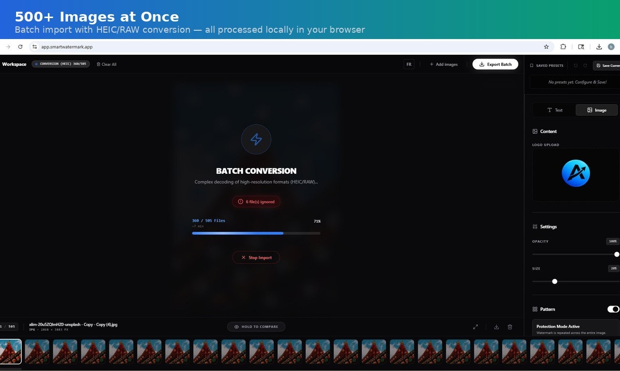 SmartWatermark gallery image