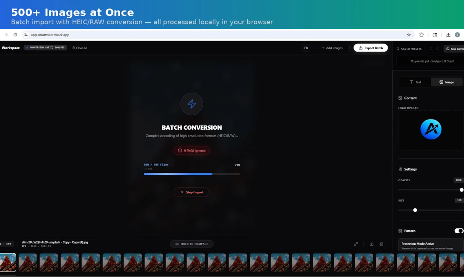 SmartWatermark screenshot 1