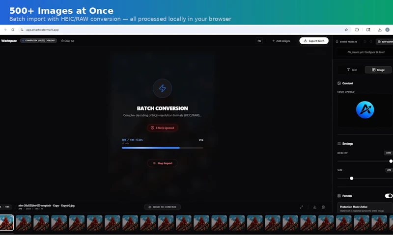 SmartWatermark screenshot 1