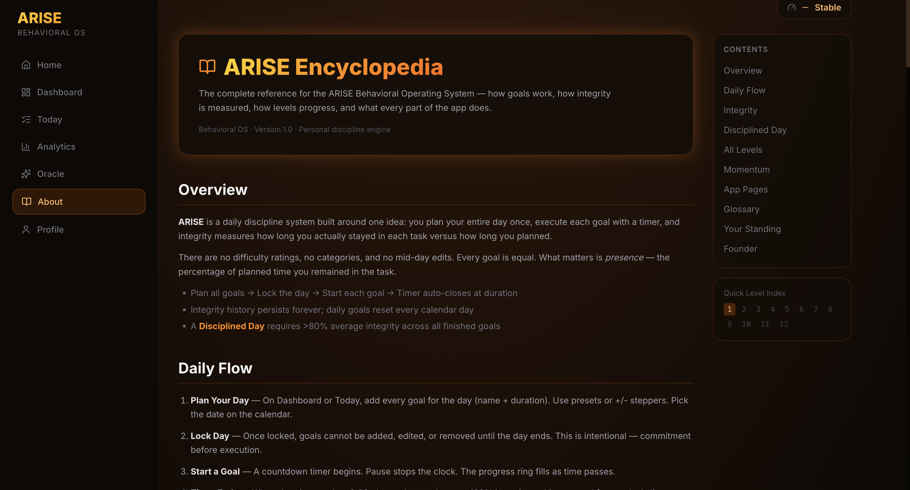 ARISE — Behavioral Operating System gallery image