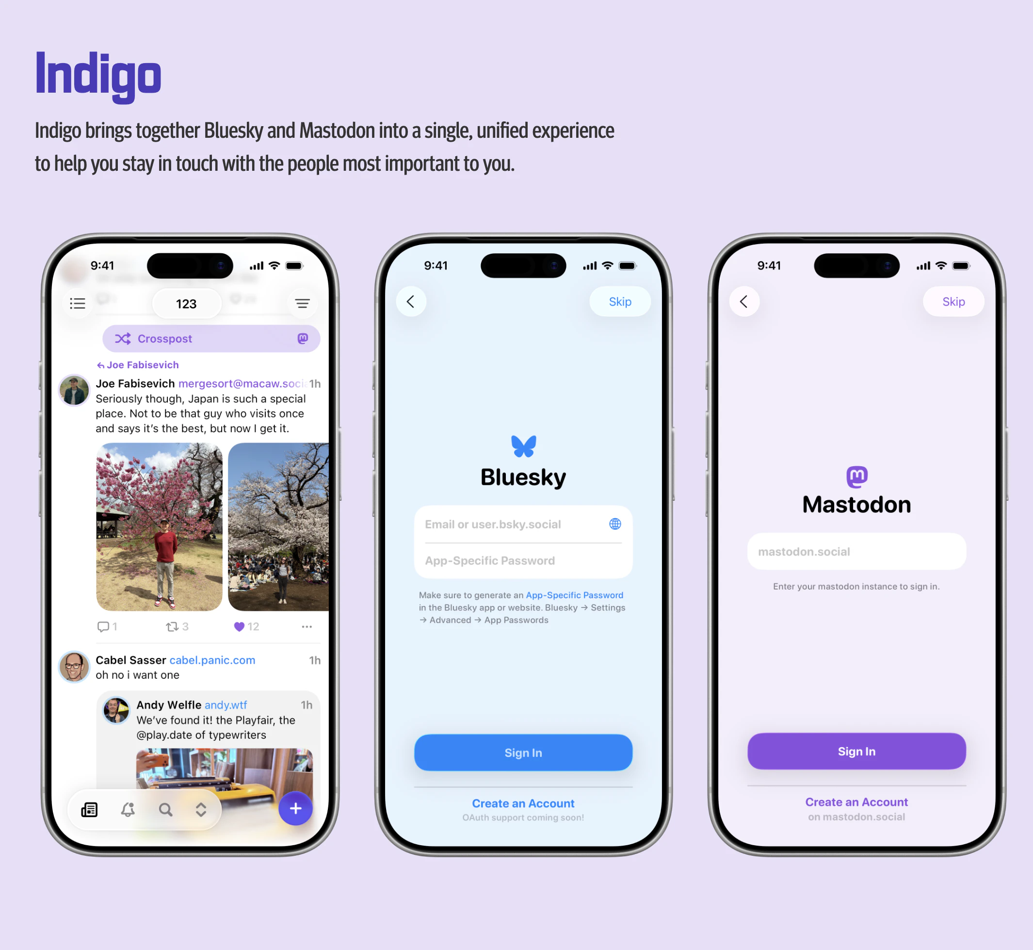 Indigo screenshot 1