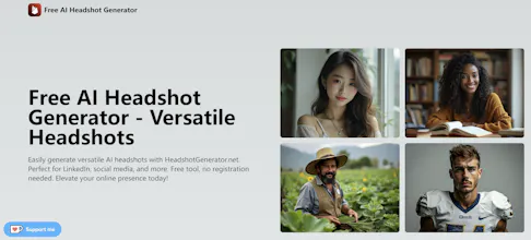 Free AI Headshot Generator gallery image
