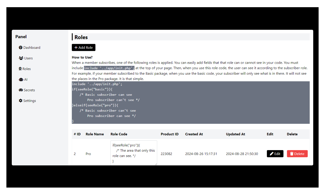 PHP Micro SaaS Boilerplate AI Medien 5