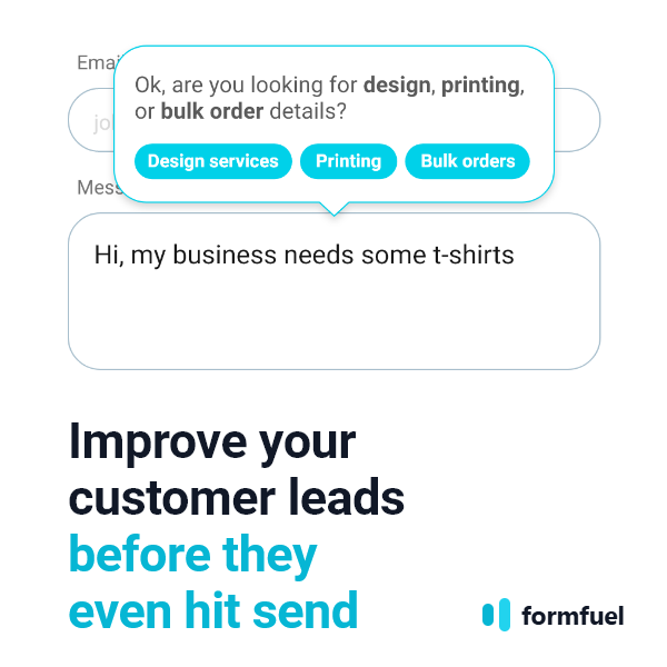 Formfuel | Contact Form AI gallery image