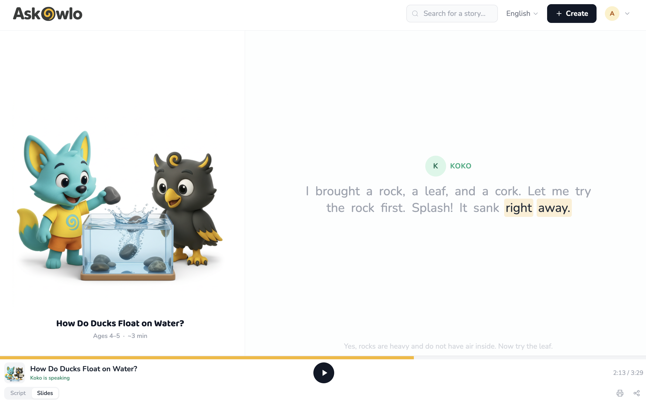 AskOwlo (NotebookLM for Kids) gallery image