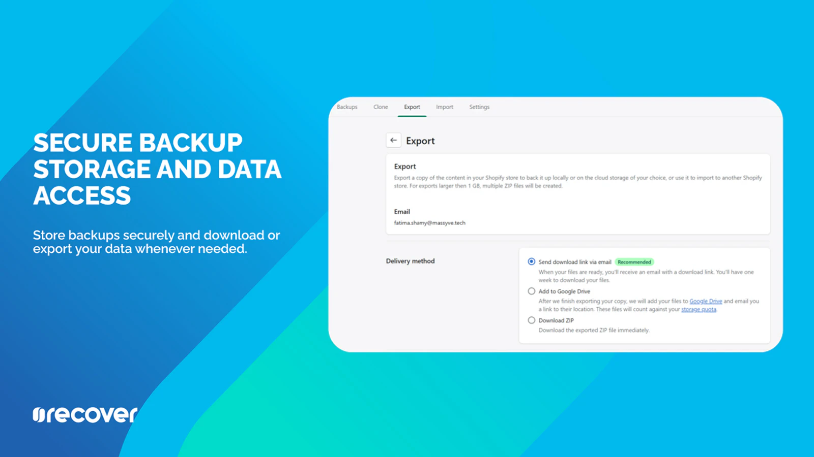  Recover screenshot 4