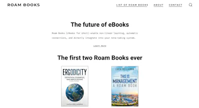 Roam-Books.com gallery image