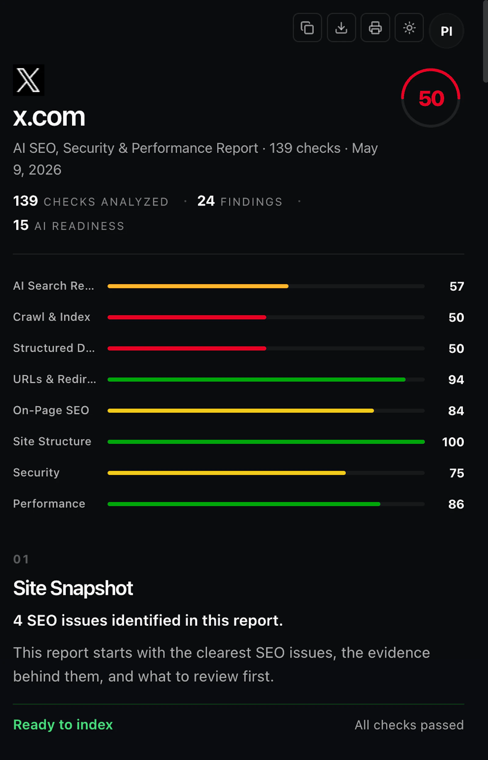 SEOReport screenshot 3