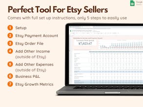 Spreadsheet to Keep Track of Etsy Sales gallery image