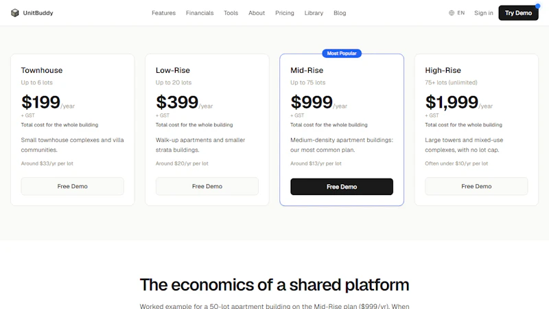 https://www.unitbuddy.com.au/ screenshot 4