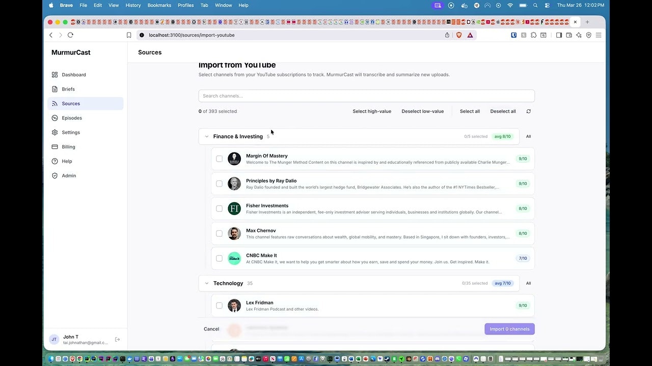 MurmurCast gallery image