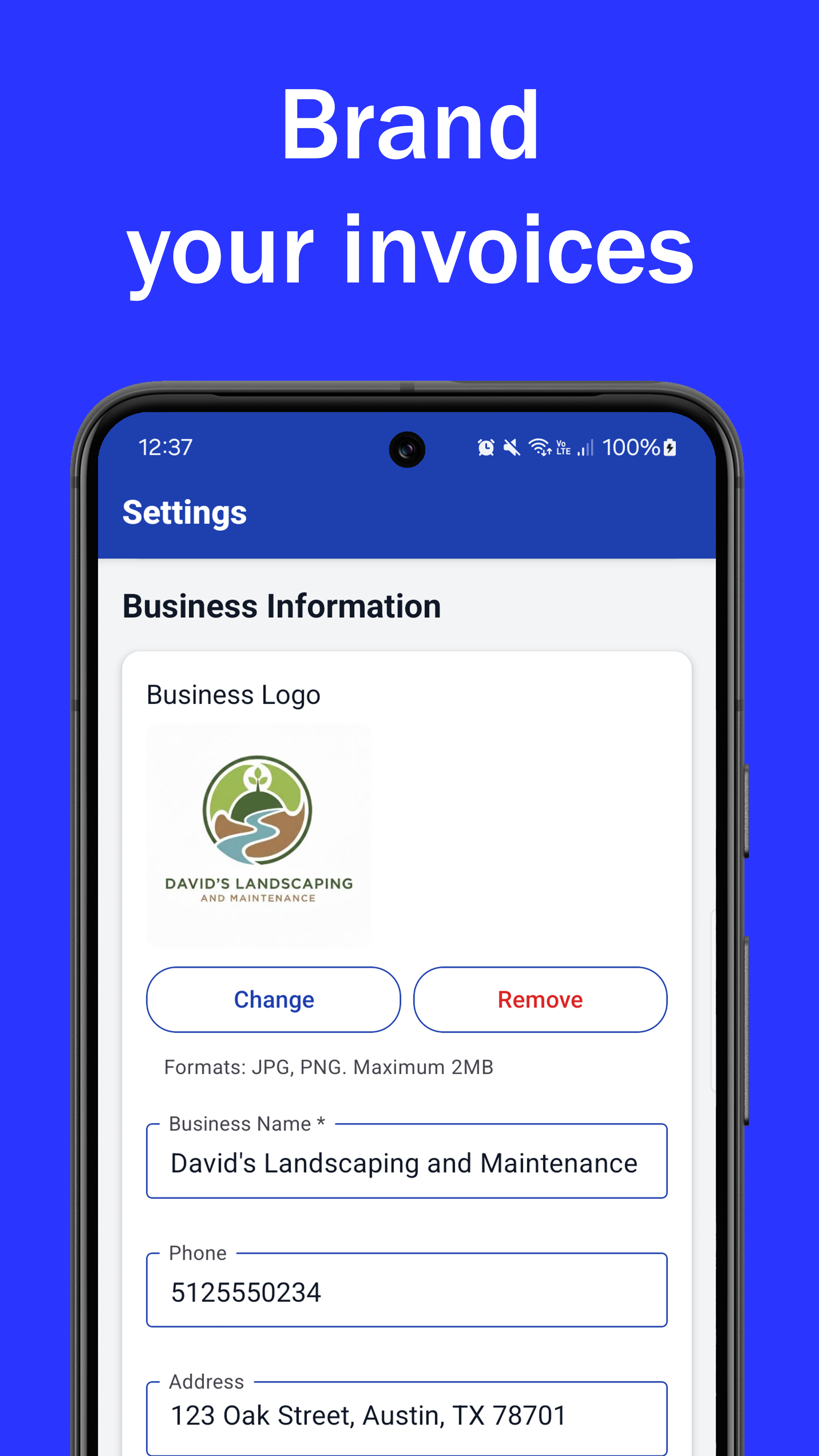 Coti - Unlimited Invoice Maker gallery image