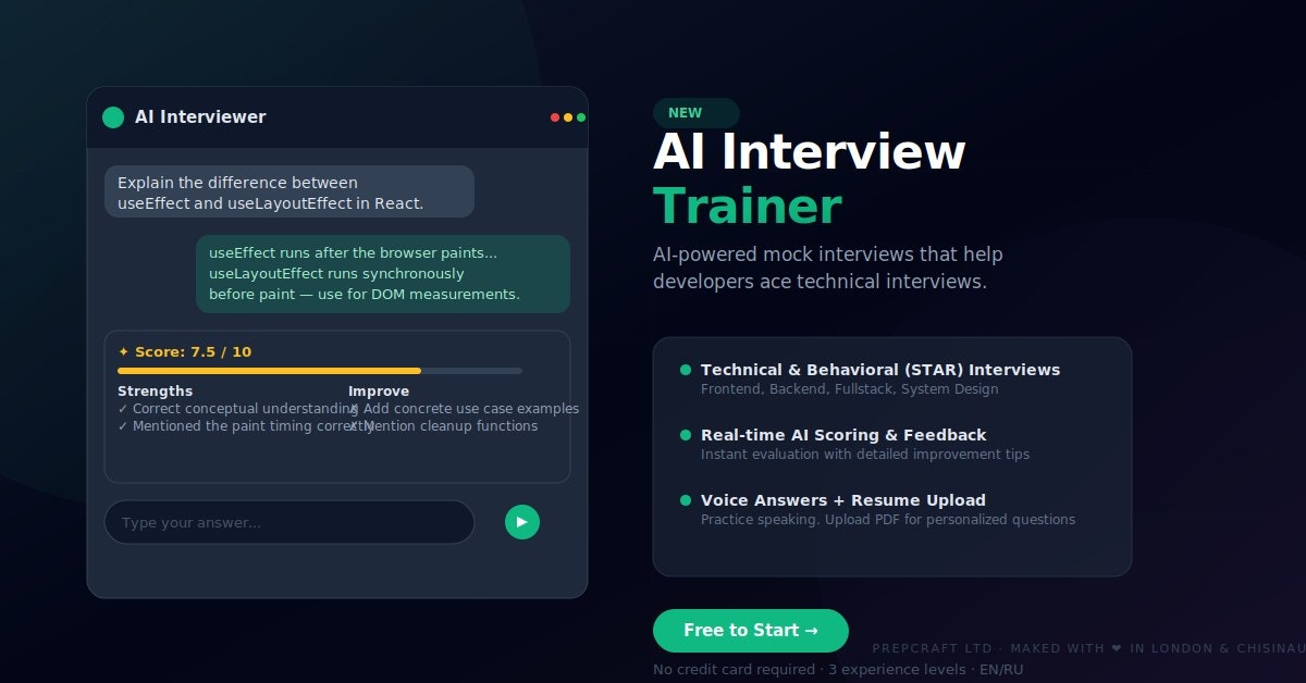 AI Interview Trainer