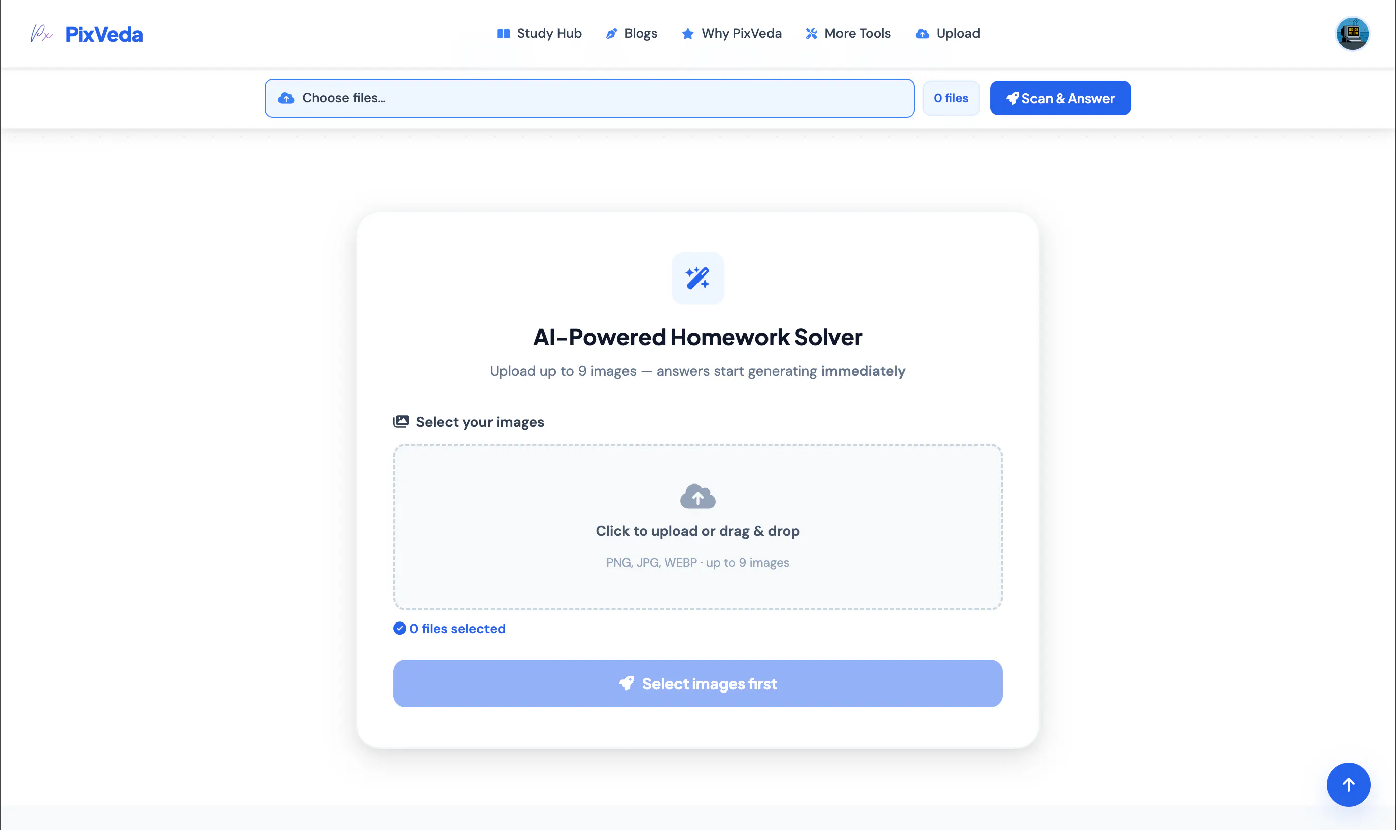 Banner del producto Free AI Tool for Students – PixVeda