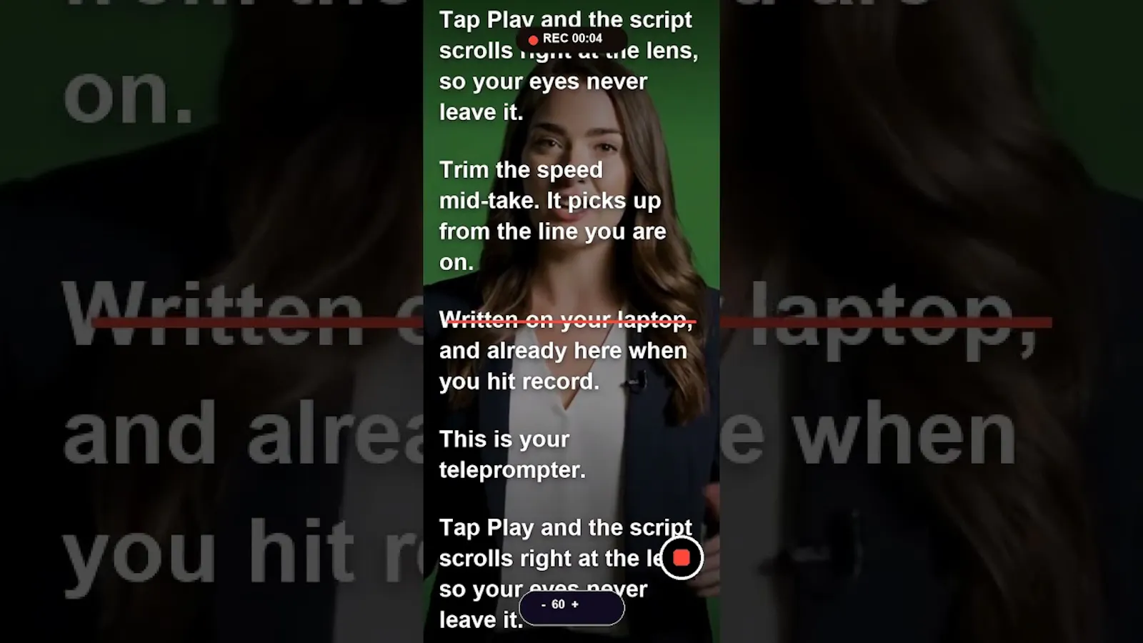PostCrows Teleprompter screenshot 1 (video preview)