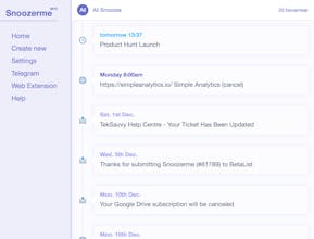 Snoozer.me gallery image