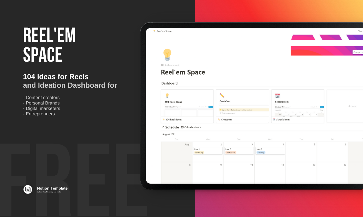 Reel'em | 104 Reels Ideas gallery image