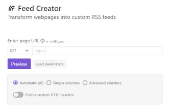 Feed Creator gallery image