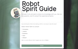 Robot Spirit Guide media 2
