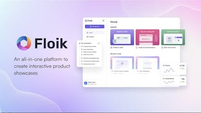 Интерактивная демонстрация продукта Floik, демонстрирующая его привлекательные функции