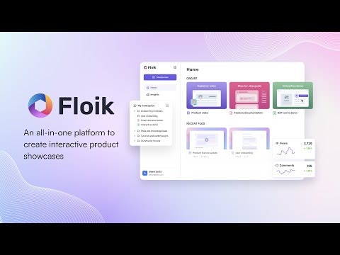 startuptile Floik-Interactive demos videos & guides created in minutes