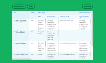 Bulk Meta Tag Extractor gallery image