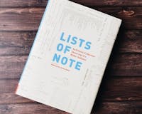 Lists of Note media 1