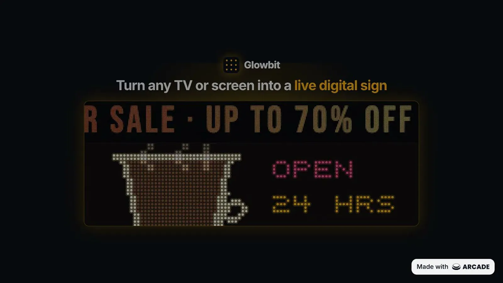 Glowbit screenshot 1 (video preview)