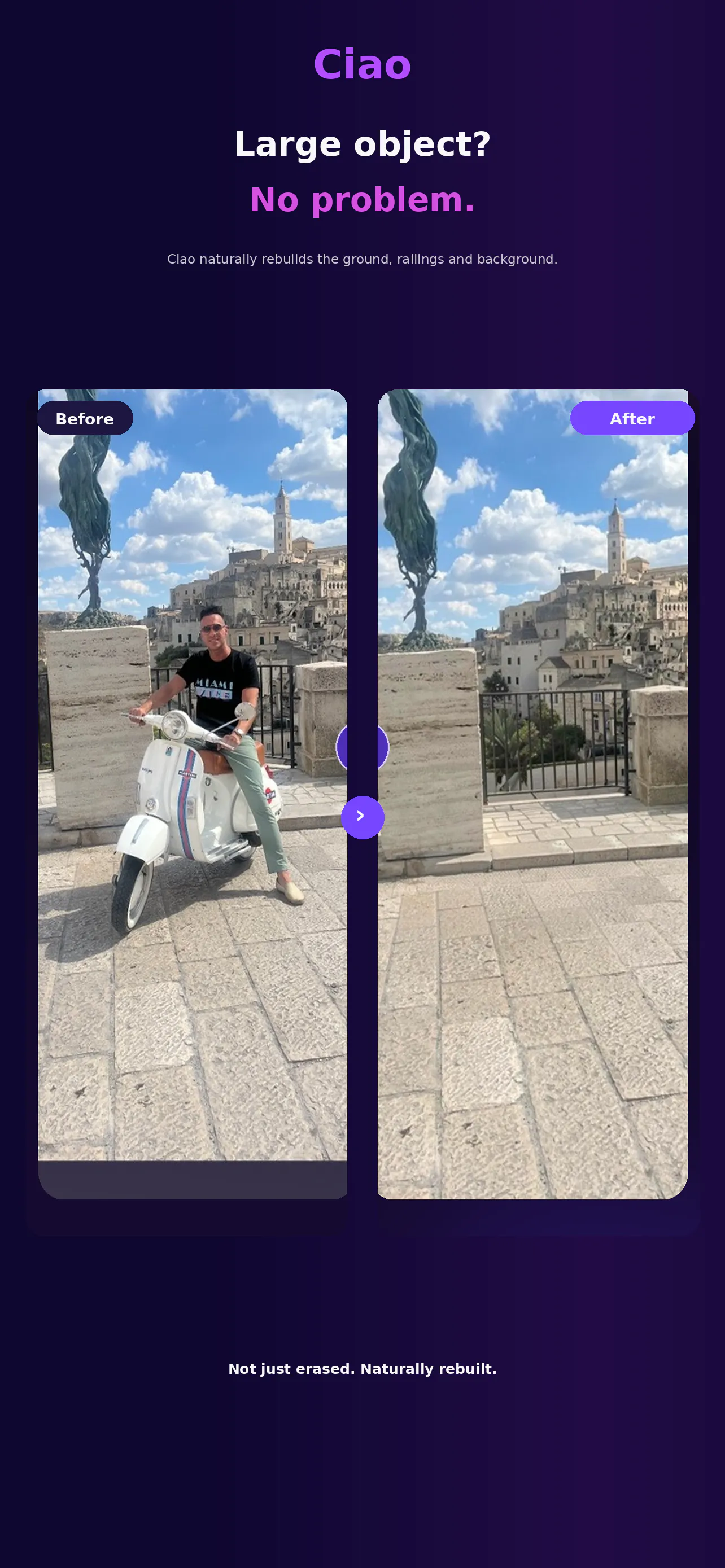 Ciao – Object & People Eraser gallery image