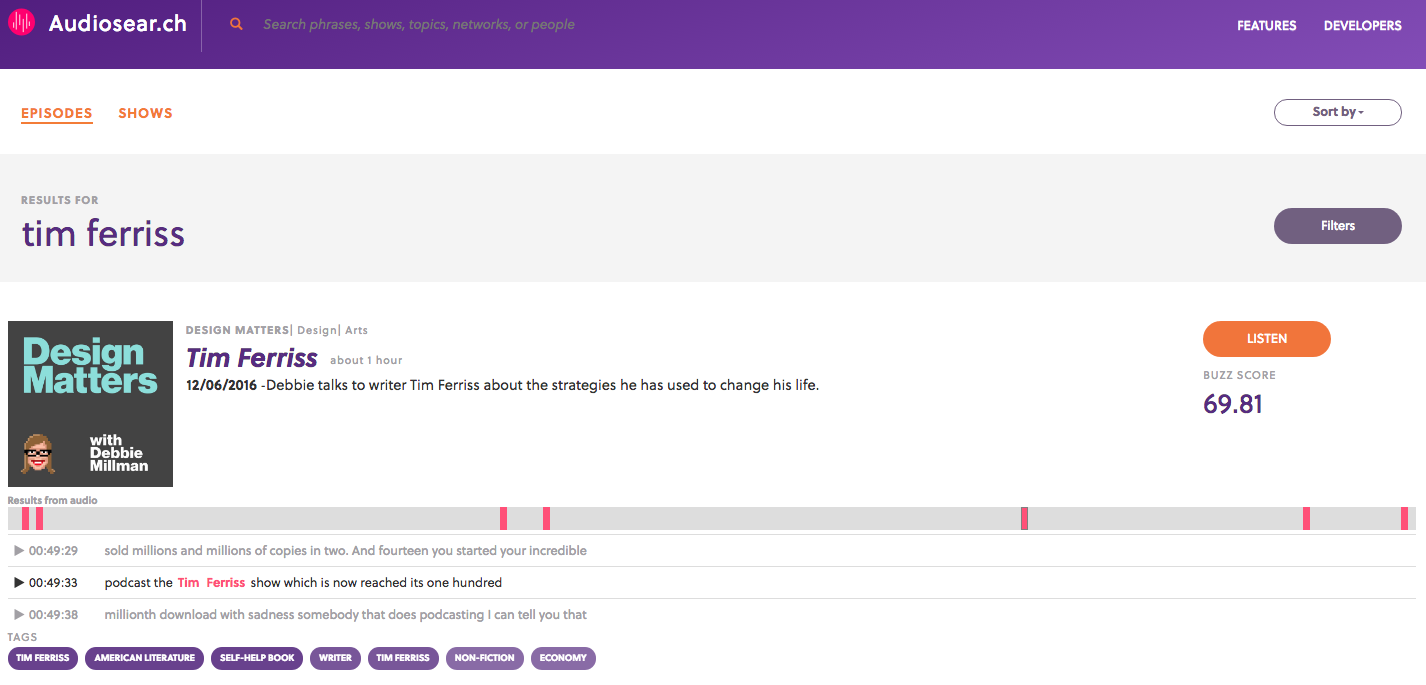 Audiosear.ch 2.0 Image