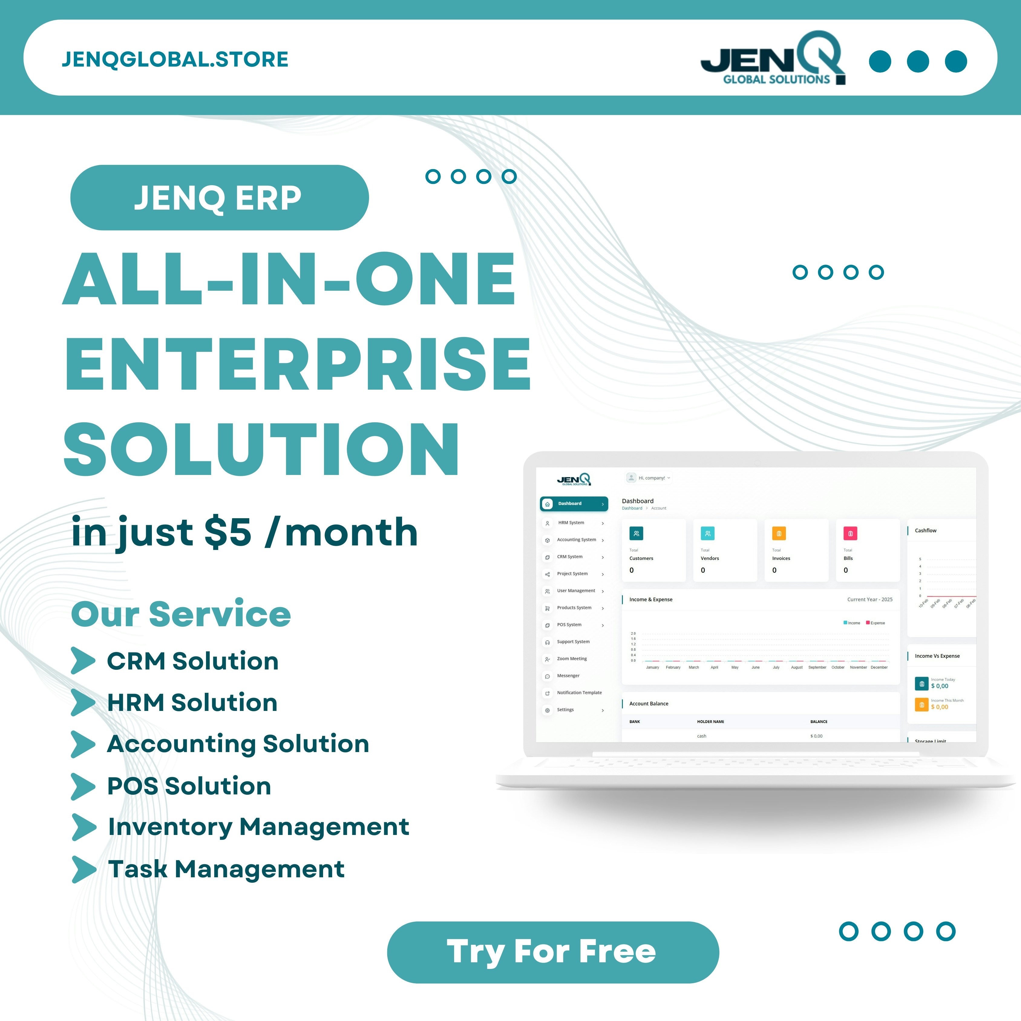 ERP - 使用Jenq ERP智能运行您的业务媒体1