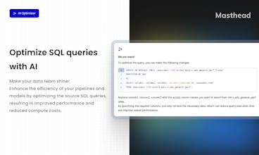 Masthead Data gallery image