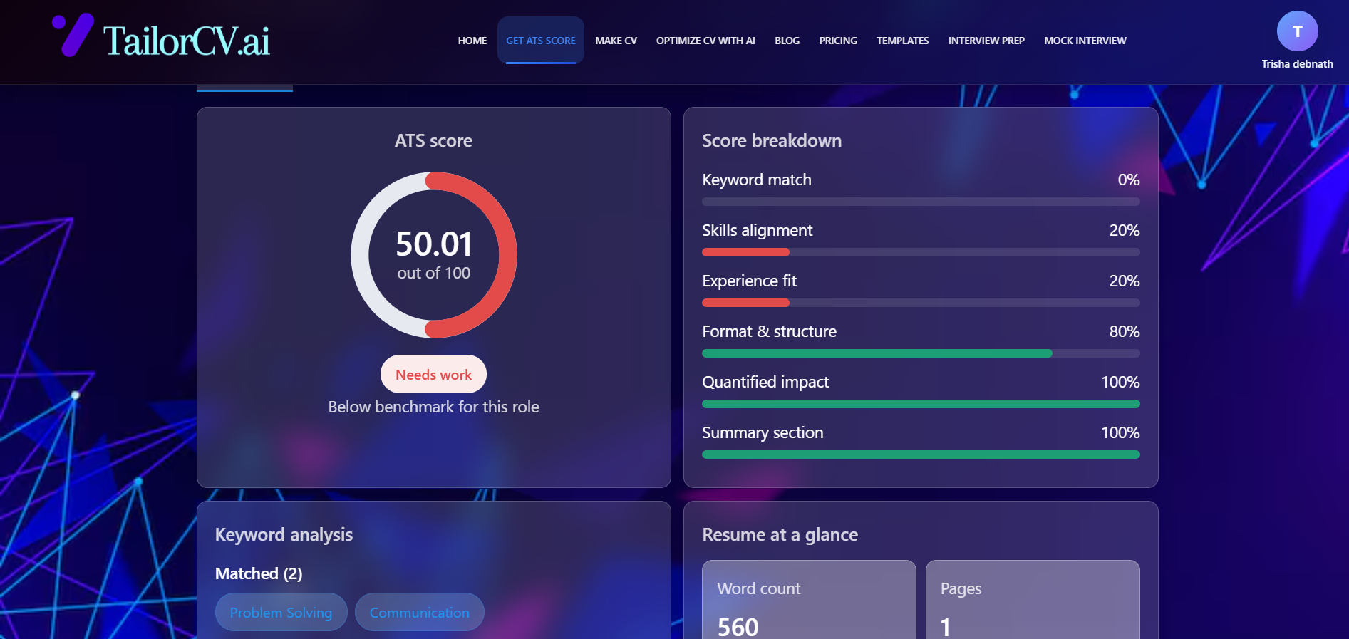 TailorCV.ai gallery image