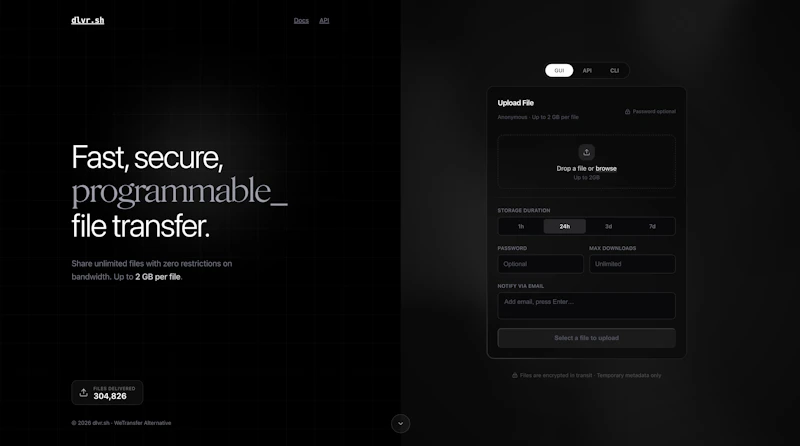 dlvr.sh screenshot 1
