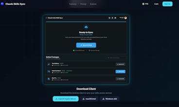 Claude Skills Sync gallery image