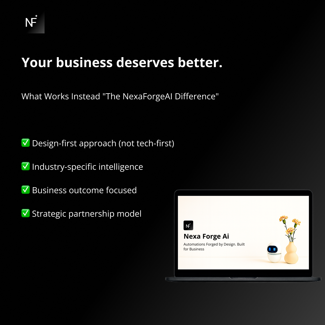 Nexa forge ai - Automacaciones forjadas por diseño.Construido para negocios media 7